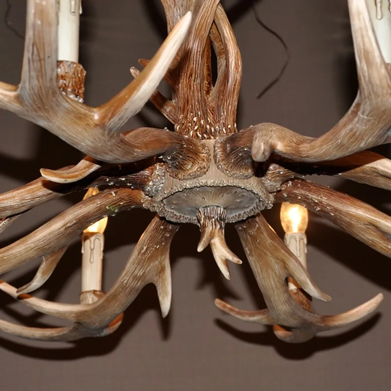 antler chandelier 6