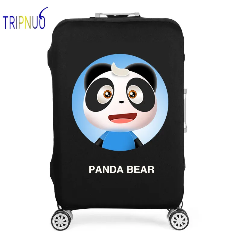 TRIPNUO Panda Путешествия Чемодан Крышка 19-32 дюймов толстые эластичные Чемодан крышки Аксессуары для путешествия