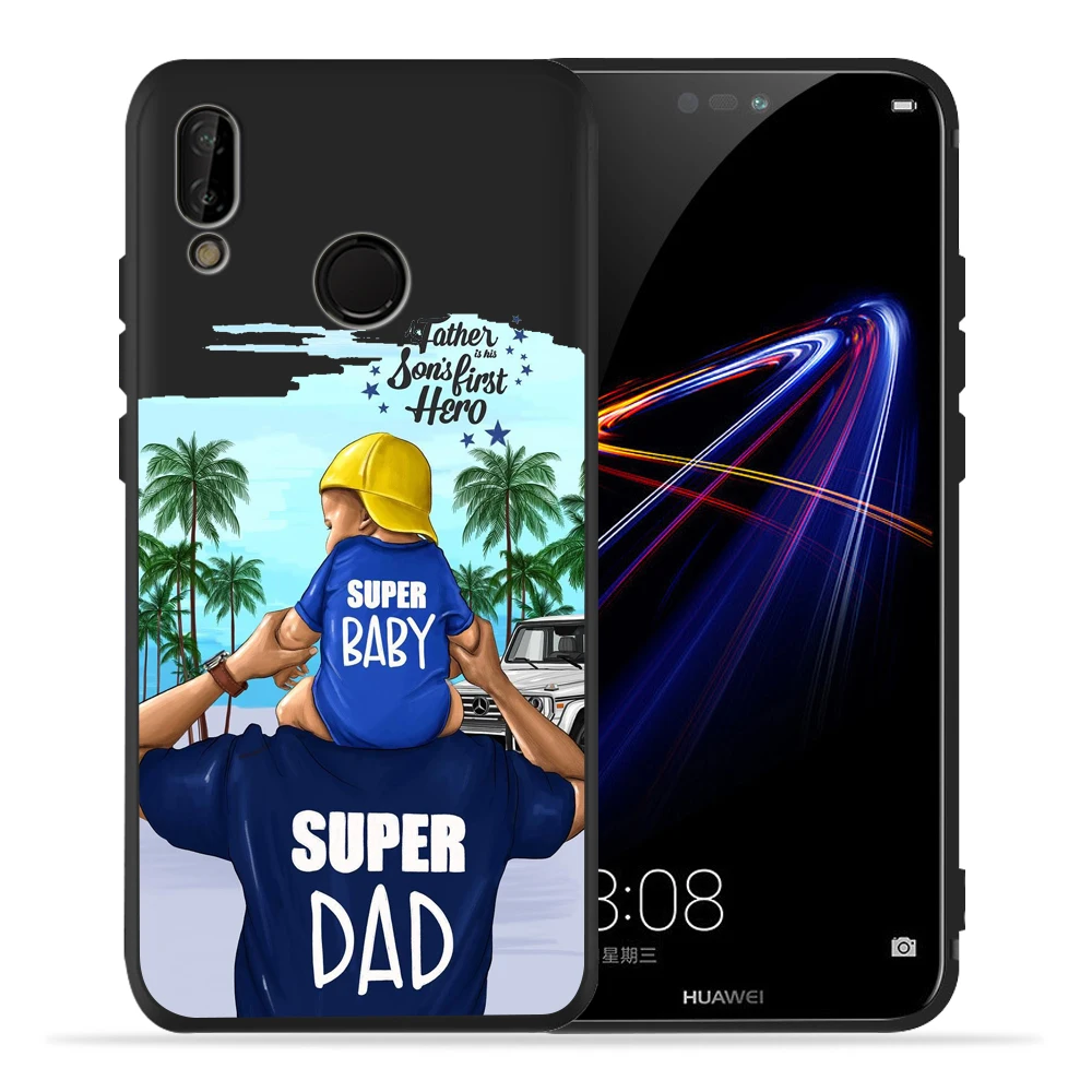 Чехол Super Mom Baby Mama mouse Girl Для huawei P20 Lite P30 huawei P30 Lite P8Lite P9Lite P Smart family Etui