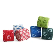 Водонепроницаемый самоклеящийся эластичный бандаж медицинский набор первой помощи нетканый сплоченный повязка на рану для пальцев кинезиологическая лента