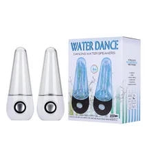 2018 New Dancing Water Speaker With Led Lights Music Fountain Spray Dance USB Interface Portable For Computer Speakers