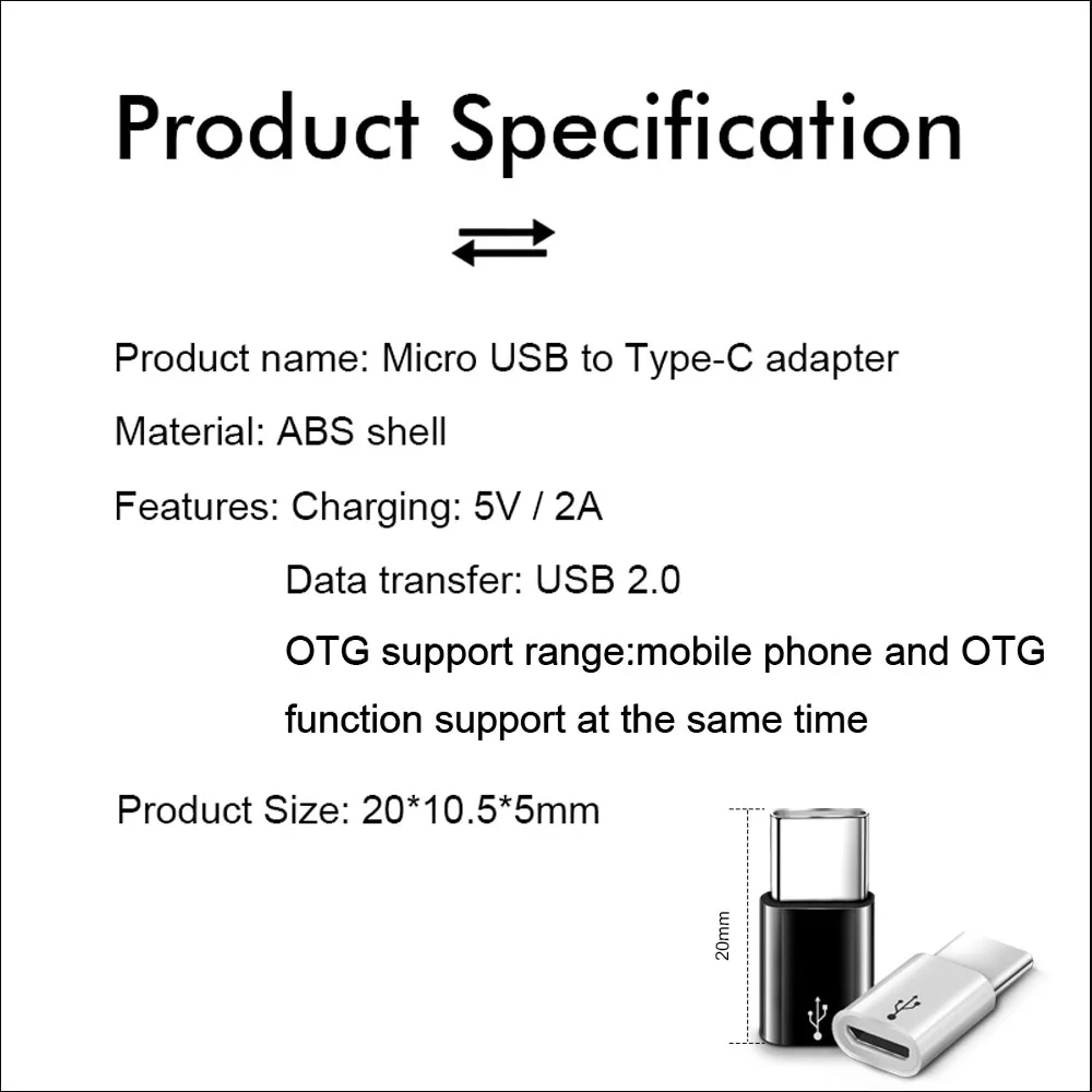 3 шт. usb type C адаптер mi cro USB для USB-C синхронизации данных зарядный кабель Разъем для Oneplus 7 6 5t samsung S10 S9 S8 Xiaomi mi 8 9