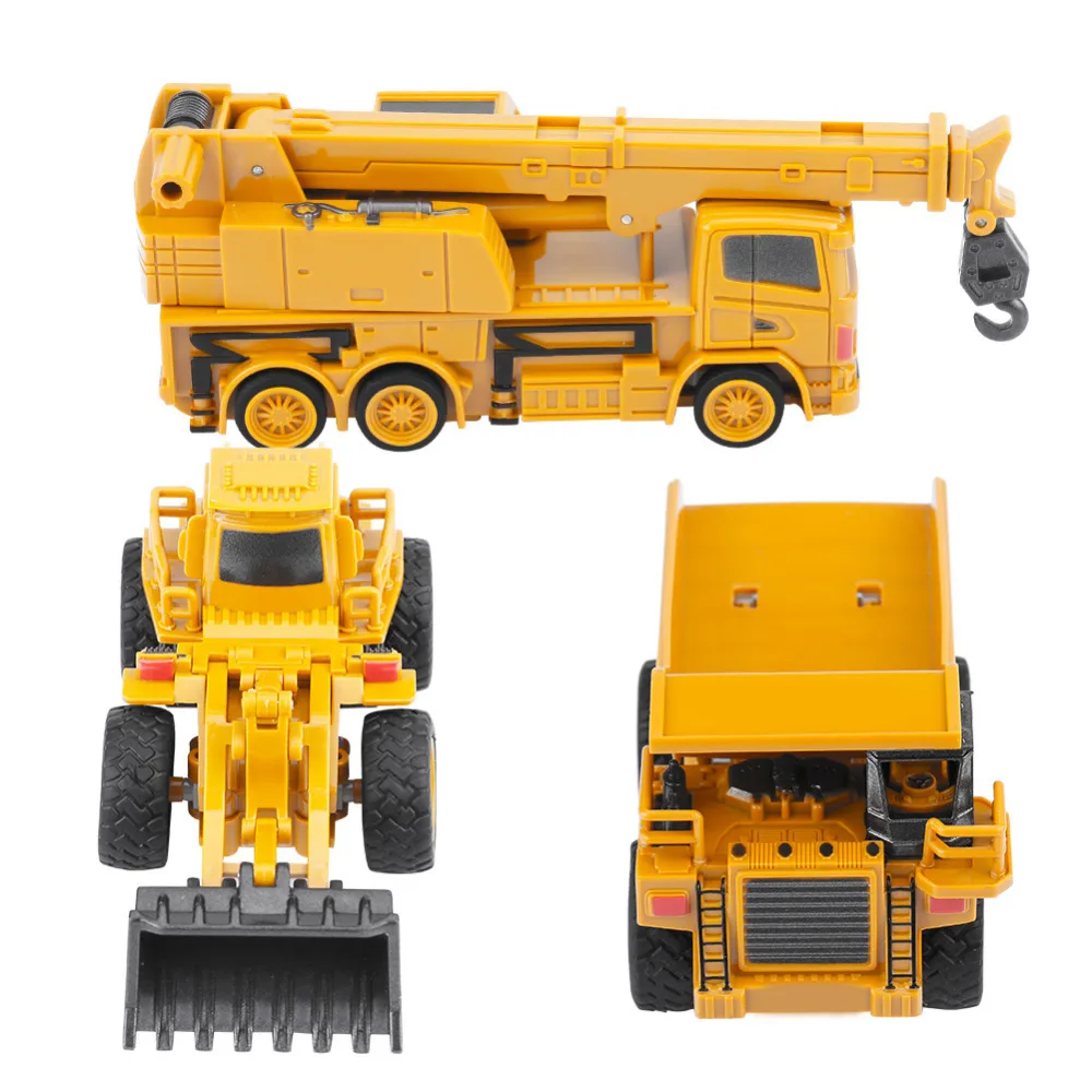 Новая игрушка RC Truck с дистанционным управлением Самосвал Для детей кран бульдозер экскаватор на дистанционном управлении электрическая Строительная игрушка