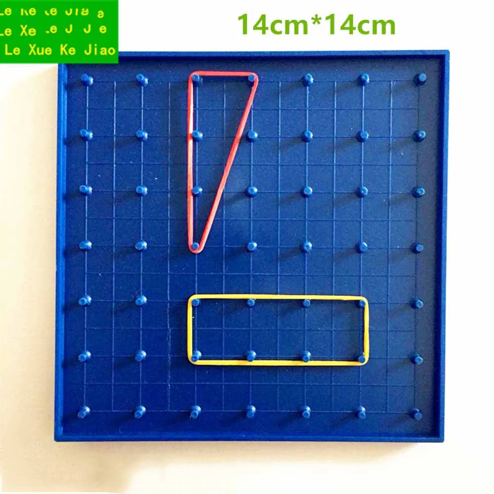 

Children Educational Aids Plastic Nail Plate Mathematics Teaching Instrument Primary Mathematics Nailboard Tools Geometry Demo