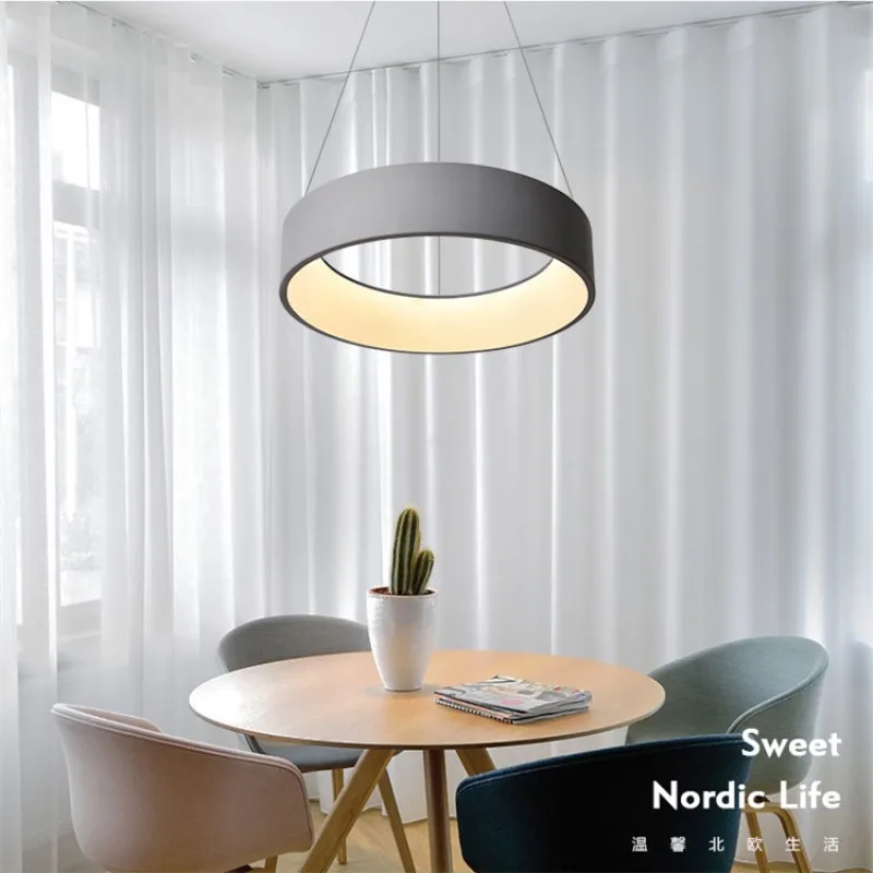 2018 New Nordic творческий ресторан подвесной светильник Искусство Macarons Дизайнер подвесной светильник Исследование светильник для кафе