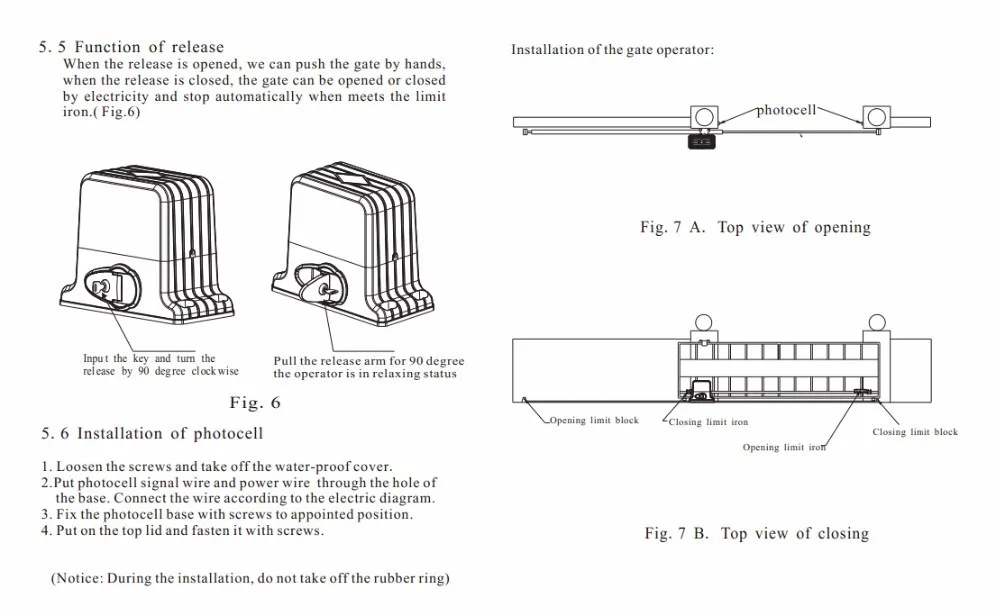 PY1800  sliding gate opener (9)