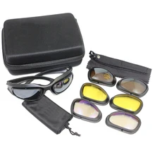 C5 Military Tactical Goggles Hunting Shooting Glasses Outdoors 100% UV Camping Hiking Sunglasses Eyewear