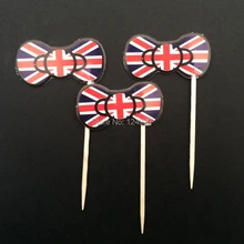 12 шт./упак. fnnny флаг Форма торт вставлена карта, Малый мусс кольцо, Тирамису, сыр, помады Украшения Торта Инструменты