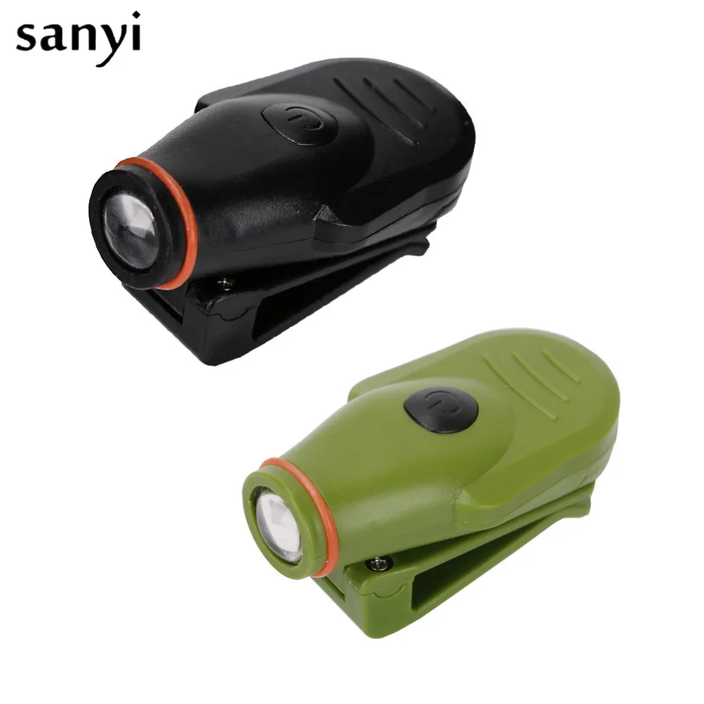 

Mini Led Clip Cap Lamp Hat Brim Cap Light Cap Lamp Caplights Flashlight Outdoor