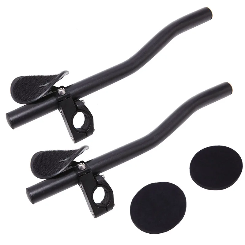 

NEW 1 Set Bicycle Rest TT handlebar For Road Bikes Aero Position Clip On Triathlon Bars Bicycle Parts Y51D