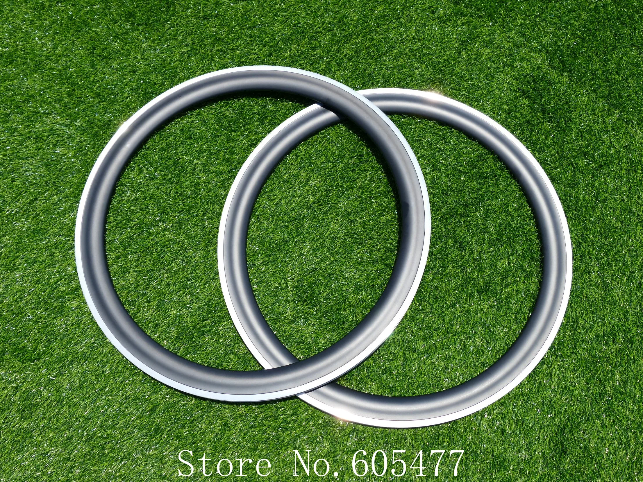 

2019 Front & Rear Bicycle Rims Full Carbon Fiber Glossy Matt Road Bike Cycling Clincher Wheel Rim Alloy Brake Side 50mm