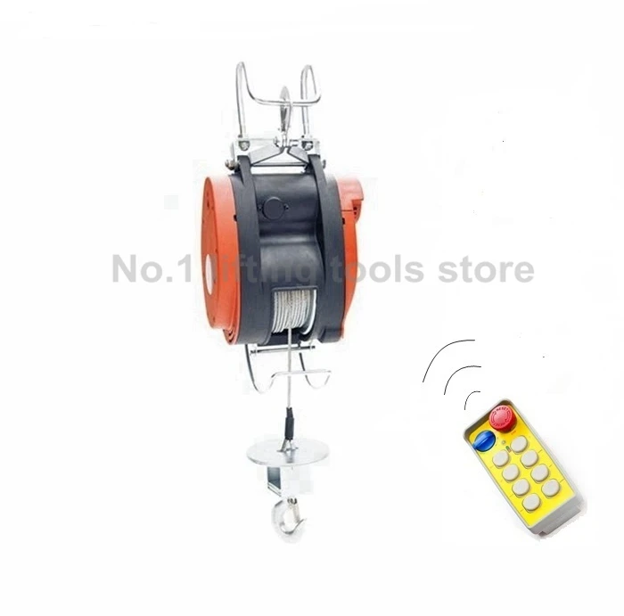 240 volt Suspending Electric Winch with wireless remote controlin Chains from Home Improvement