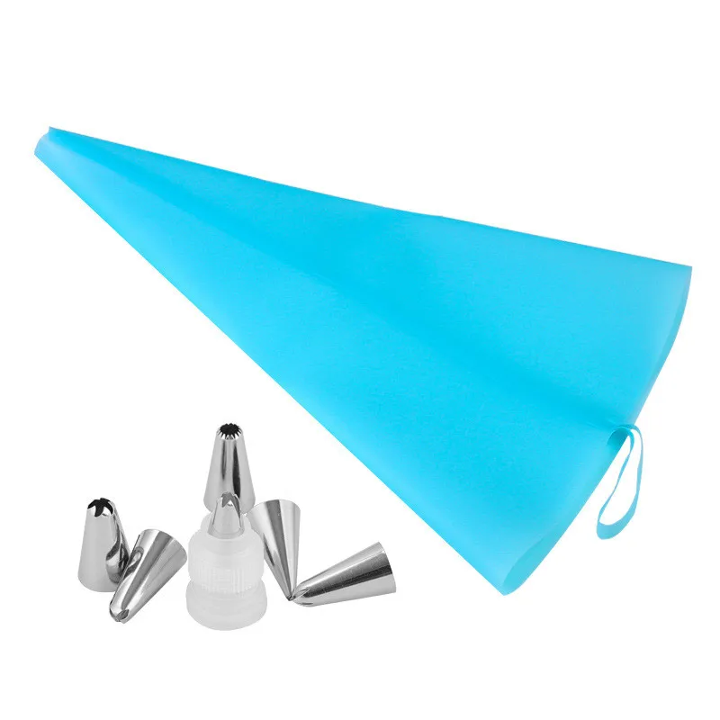 30cm34cm Length Silicone Icing Piping Cream Pastry Bag Cake Decorating Tool Kits