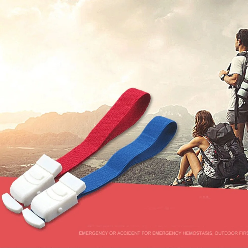 Al aire libre torniquete de liberación rápida emergencia médica hebilla banda Cinta ajustable al aire libre tácticas Camping Primeros Auxilios Accesorios
