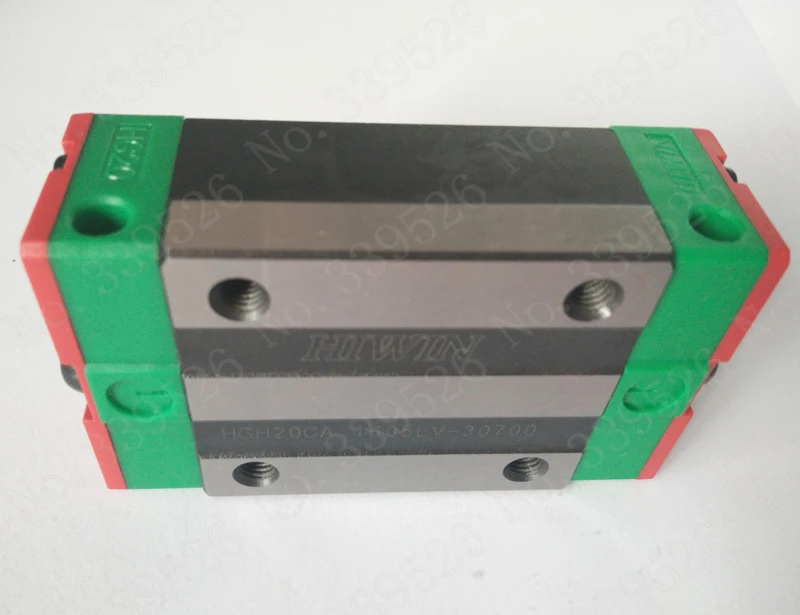 

HIWIN block slider HGH20CAZAC HGW20CAZAC EGW20CAfor HIWIN Linear guide rail used in co2 laser engraving cuttingCNC machine