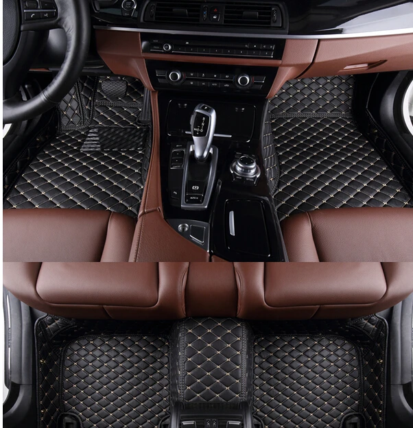 

High quality mats! Custom car floor mats for Skoda KAROQ 2018 waterproof durable car rugs carpets for Karoq 2019,Free shipping