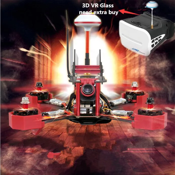 

2017New JJPRO P175 5.8ghz 48ch Carbon fibre Micro FPV Racing Quadcopter Drone Based on F3 Brushed Flight Controller vs Rodeo 150