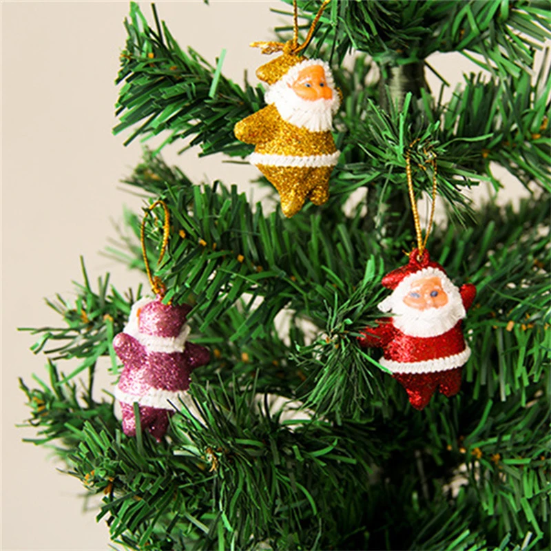 Wholesale 6pcs Bag Mini Multicolor Santa Claus Dolls Christmas Decorations For Christmas Tree Wedding Decoration Toy Doll Wholesalers Wholesale Dollsdoll Doll Aliexpress