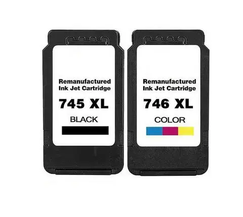 1Set Tri Color / Black For Canon PG 745XL CL 746XL ink cartridge For Canon Pixma IP 2870 MG2470