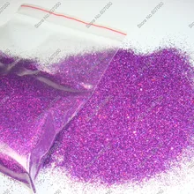 1/12"(0,2 мм) 008inch-голографический Лазер Темно-фиолетовый цвет Сияющий тонкий лак для ногтей порошок для ногтей искусство блестки для рукоделия
