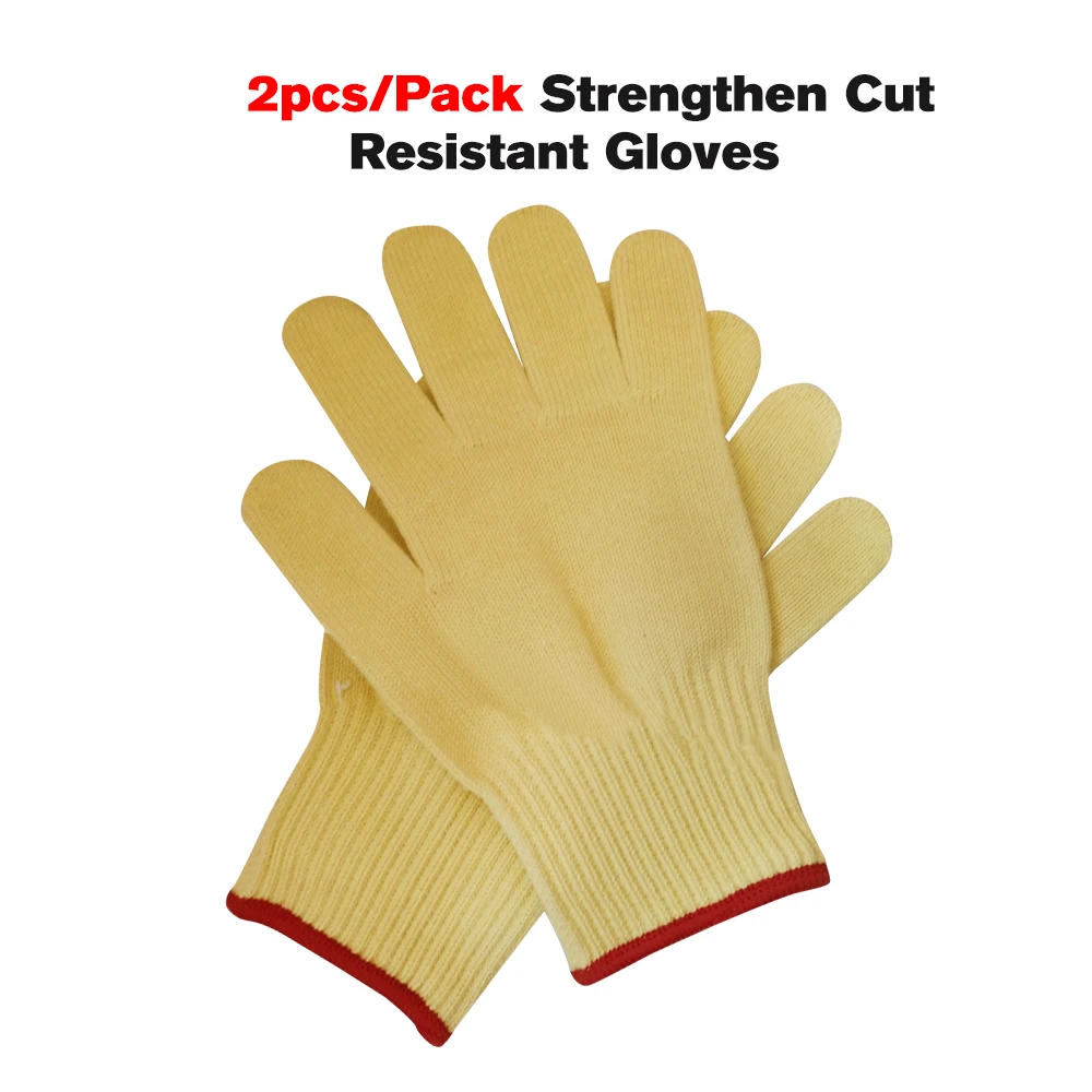 2pcs Anti cut Working Gloves Strengthen Cut Resistant Gloves High