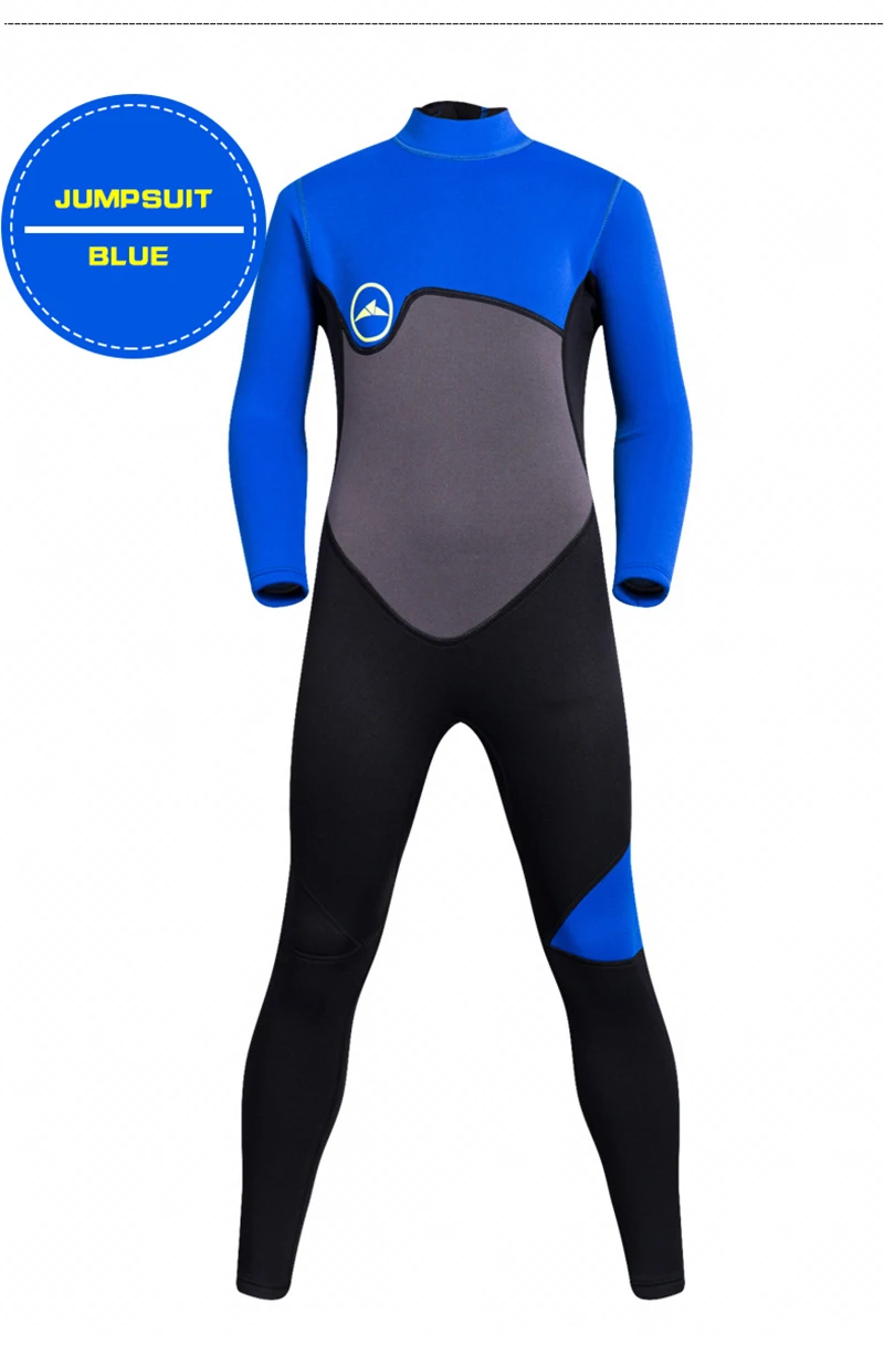 SBART/ Цельный Детский Гидрокостюм для дайвинга, 2 мм костюм для подводного плавания, детский неопреновый сноркель для серфинга