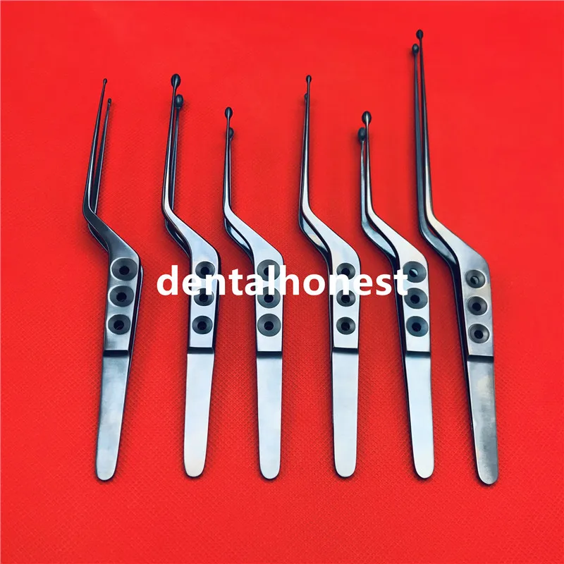 

Titanium Alloy Yasargil Straight Head Grasping Forceps 18cm/20cm/24cm instrument New