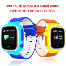 Q90 GPS Touch Screen WIFI Position Smart Watch Children SOS Call Location Finder Tracker Kid Safe Anti Lost Monitor pk Q50 Q80