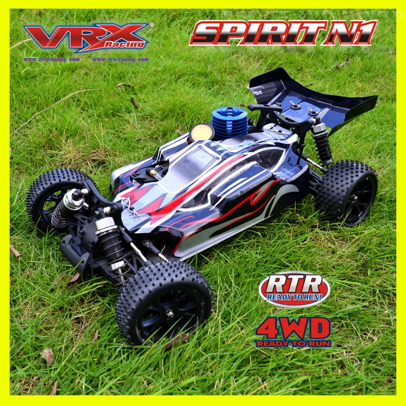 VRX Racing RH1006 SPIRIT N1 nitro buggy 1/10 Scale 4WD Nitro RC автомобиль FC.18 Двигатель высокоскоростной