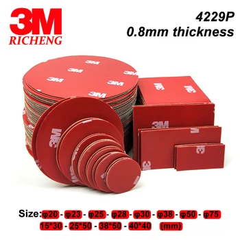 

3M 4229P Double Sided Foam Tape High Quality Acrylic Foam Adhsive For Car Attachment Interior Sticker Free shipping