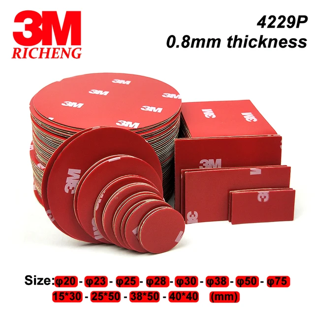 Best Price 3M 4229P Double Sided Foam Tape High Quality Acrylic Foam Adhsive For Car Attachment Interior Sticker Free shipping Best Price 3M 4229P Double Sided Foam Tape High Quality Acrylic Foam Adhsive For Car Attachment Interior Sticker Free shipping