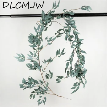 

Artificial willow vine begonia leaves simulation plant green ivy rattan garland Wedding Garden home hotel decorative flowers