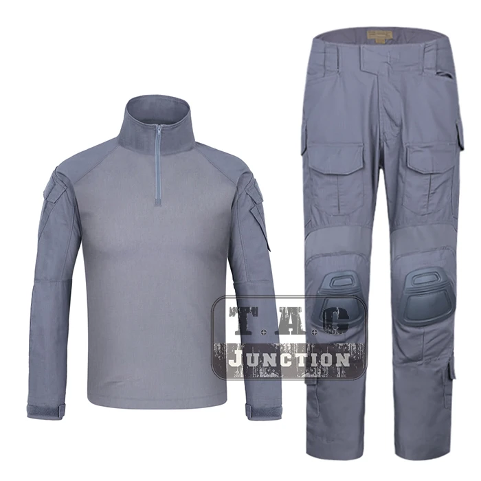 

Emerson G3 Combat Shirt & Pants Tops+Trousers w/ Knee Pads Set EmersonGear Tactical Military Hunting GEN3 Camouflage BDU Uniform