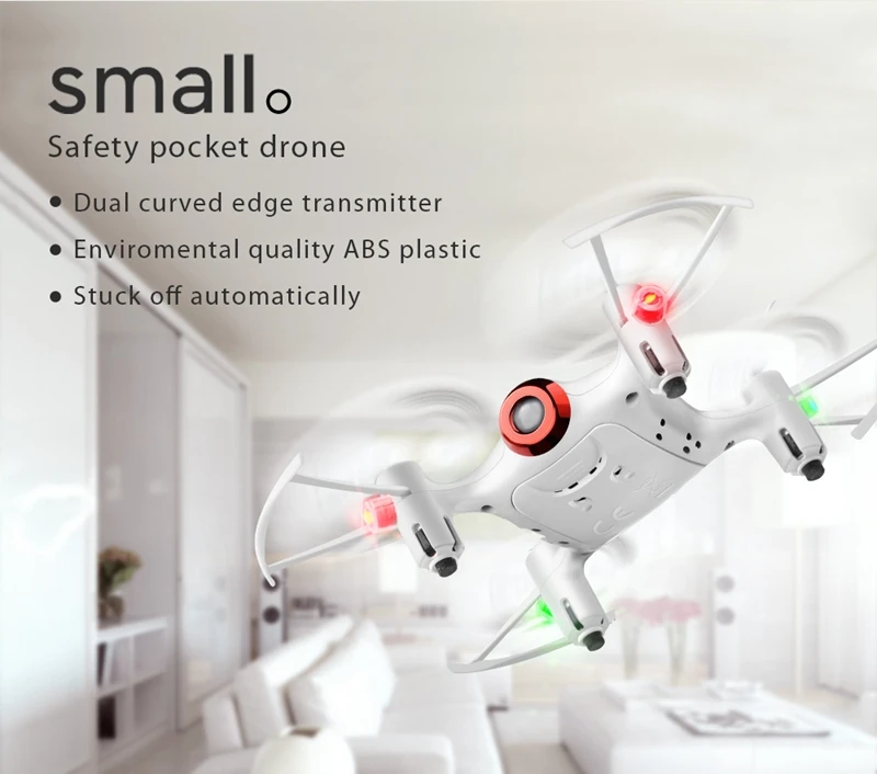 Syma X21 Small Pocket Drone RC Helicopter Auto Hover 3D Flip Mode 2.4G 4CH 6Aixs Headless Mode Mini Quadrocopter Best Kid Gift (6)