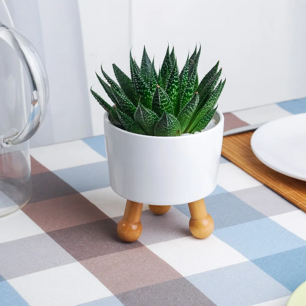 Garden pots for fower Ceramic pots for plants succulent planter wooden pots Plant Flower Pot Nordic decoration home Garden pots for fower Ceramic pots for plants succulent planter wooden pots Plant Flower Pot Nordic decoration home