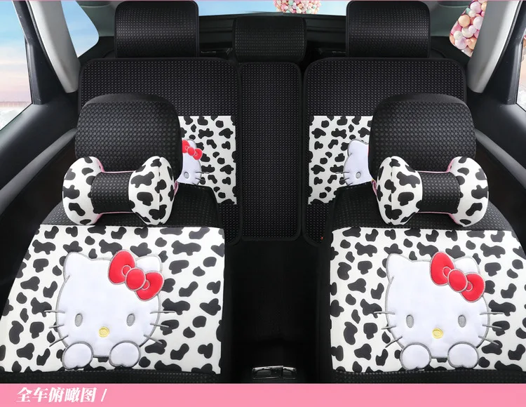 Модные милые автомобильные аксессуары hello kitty Decoracion Para Coches Asientos покрывало для автомобильного сиденья