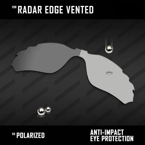 OOWLIT линзы для замены солнцезащитных очков uvley Radar Edge вентилируемые солнцезащитные очки OO9184 Поляризованные-разноцветные - Цвет линз: Grey Photochromic