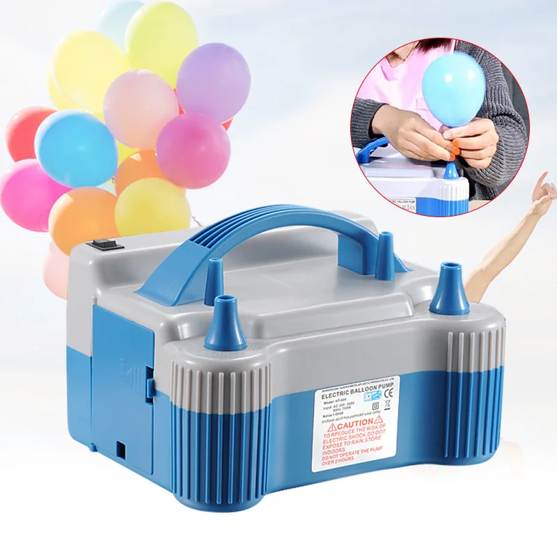 Balloon Electric Nozzle 700W Inflator Blue High Speed Air Pump 220-240V JDH99 Balloon Electric Nozzle 700W Inflator Blue High Speed Air Pump 220-240V JDH99