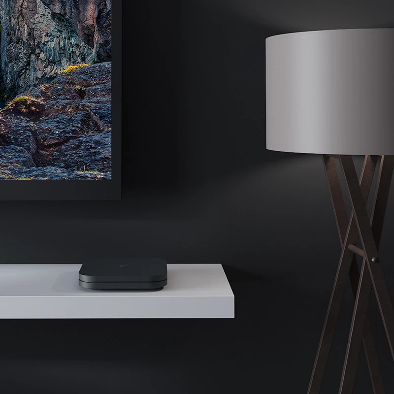 Xiaomi Mi Box S Smart tv Android 8 1 4 K HDR четырехъядерный 2G 8G wifi Google Cast Netflix IP телеприставка