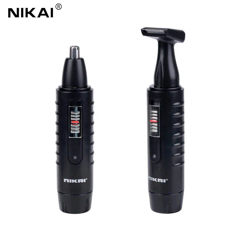 

2017 New 2 in 1 Electric Nose Ear Face Hair Trimmer Shaver Eyebrow Clipper Cleaner Health Care EU Plug HS101 47 Z