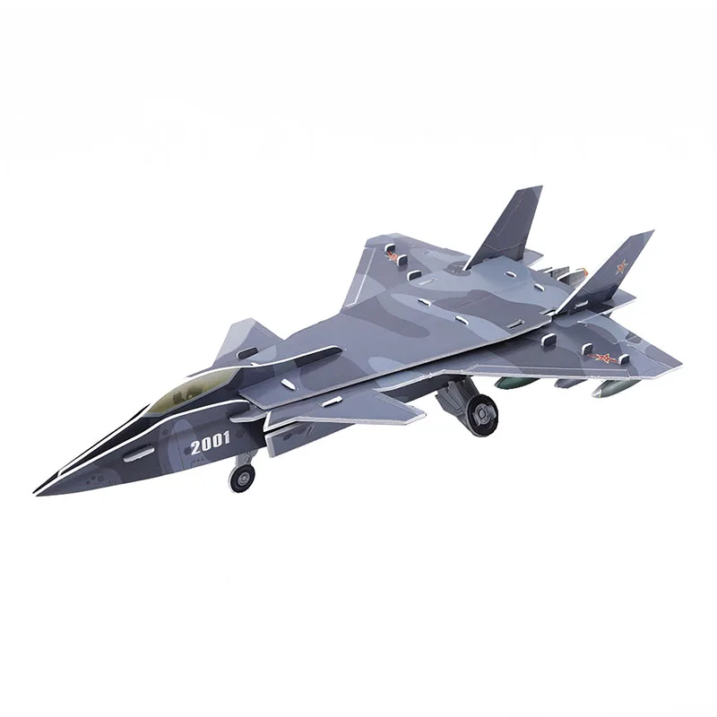 

Hot Sale Plane Model 3D DIY Paper Model Educational Toys Puzzle toys For Children Gifts