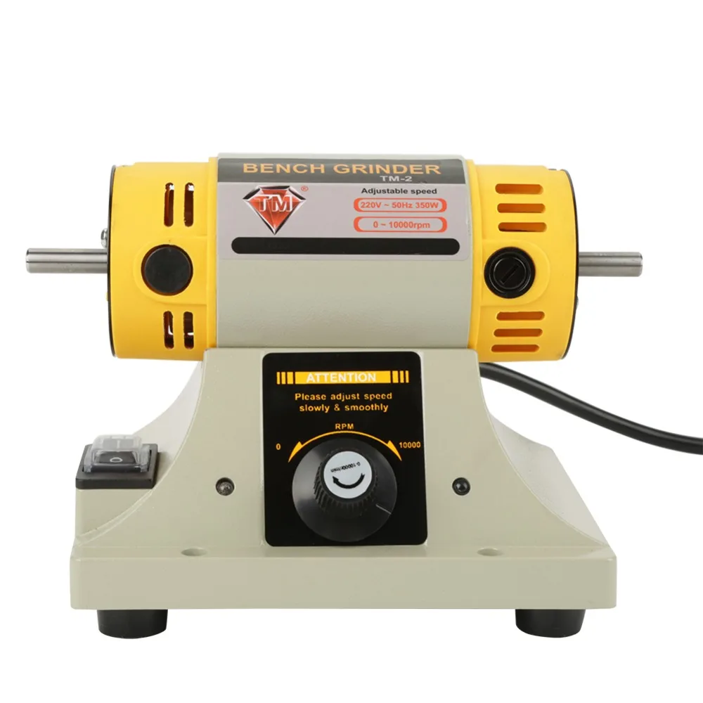 Lathe Grinder Machine EU Plug Electric Grinder Polishing Machine for