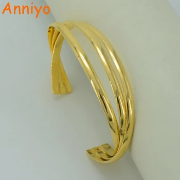 

Anniyo GP Bangles for Womens/Girls Gold Color & Copper Trendy Bracelet Jewelry House Party/Birthday Party Items #048502