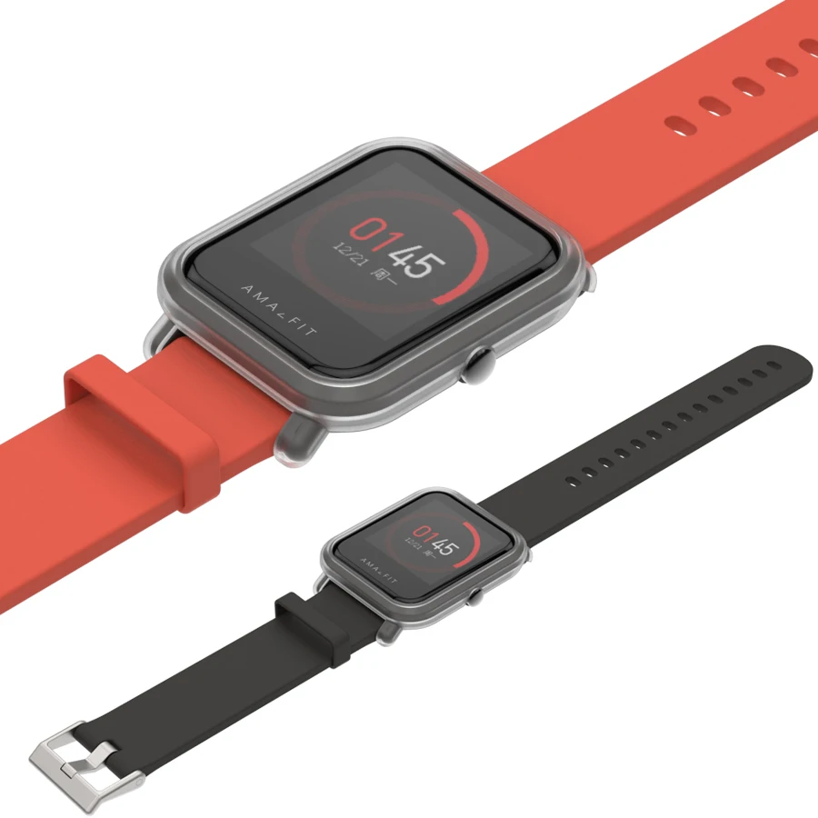 Для Amazfit ремешок Bip браслет защитный чехол для Xiaomi Huami Amazfit Bip BIT PACE Lite часы PC оболочка бампер