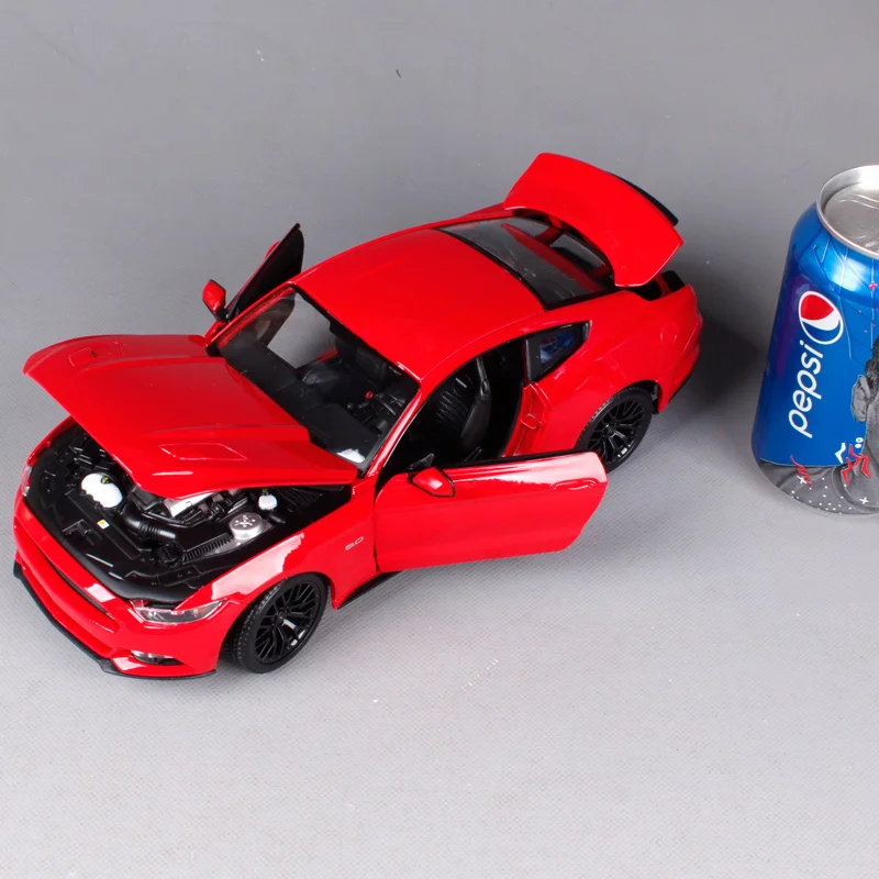 Спортивный автомобиль Maisto 1:18 2015 Ford Mustang GT 5 0 литая модель автомобиля игрушечная