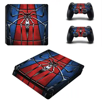 

Spiderman Spider-man Vinyl PS4 Slim Skin Sticker For PlayStation 4 Console and Controllers PS4 Slim Skin Sticker Decal