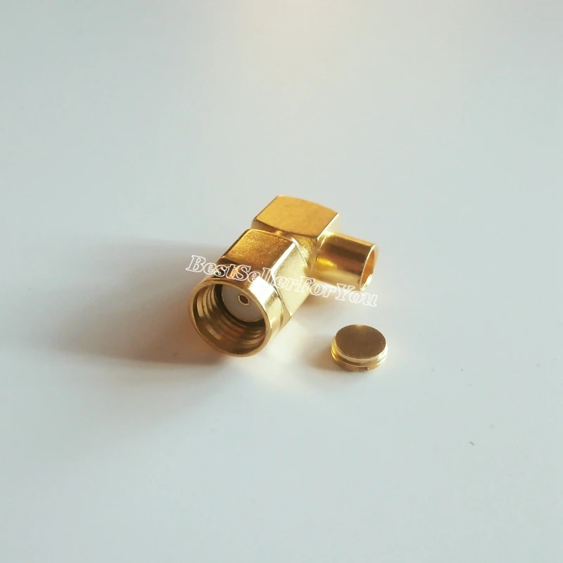 10 шт. Полужесткий радиочастотный разъем RG402 0 141 дюйма|angle connector|connector maleconnector 2 |