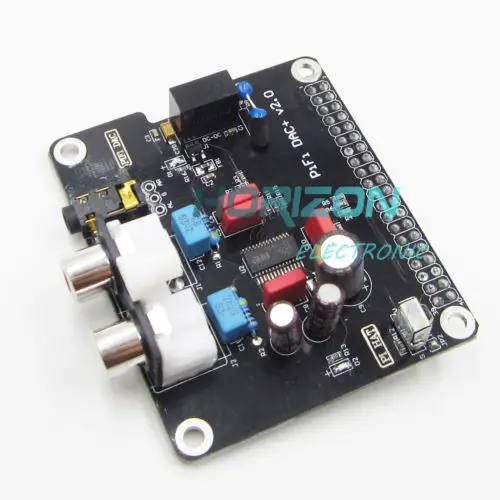 

DAC+ HIFI DAC Audio Sound Card Module I2S interface for Raspberry pi 3 2 B B+