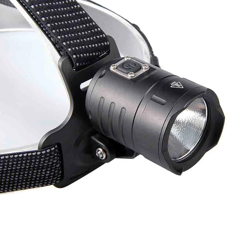 Xhp70.2 Headlamp Usb Charged Orange Peel Aluminum Cup Fixed Focus Headlamp Power Display Strong Headlamp