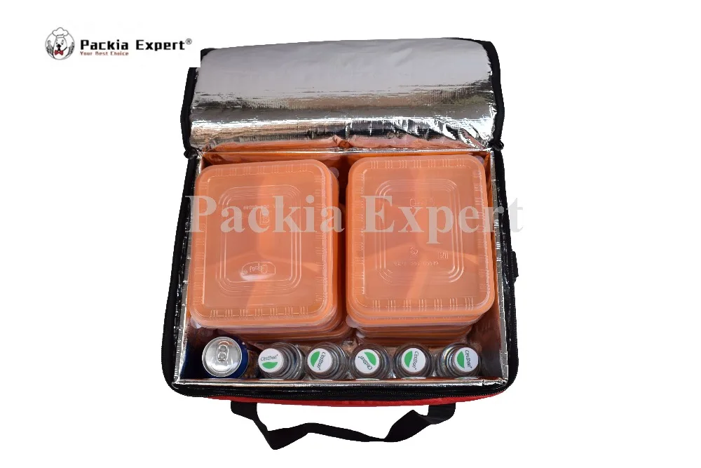 Caixa de Entrega de Pizza Bolsa da Entrega da Pizza Portador de Carga Fechamento com Zíper 16 h Grande Restauração Lateral Sz-453530 2-way 17 l x 13 w